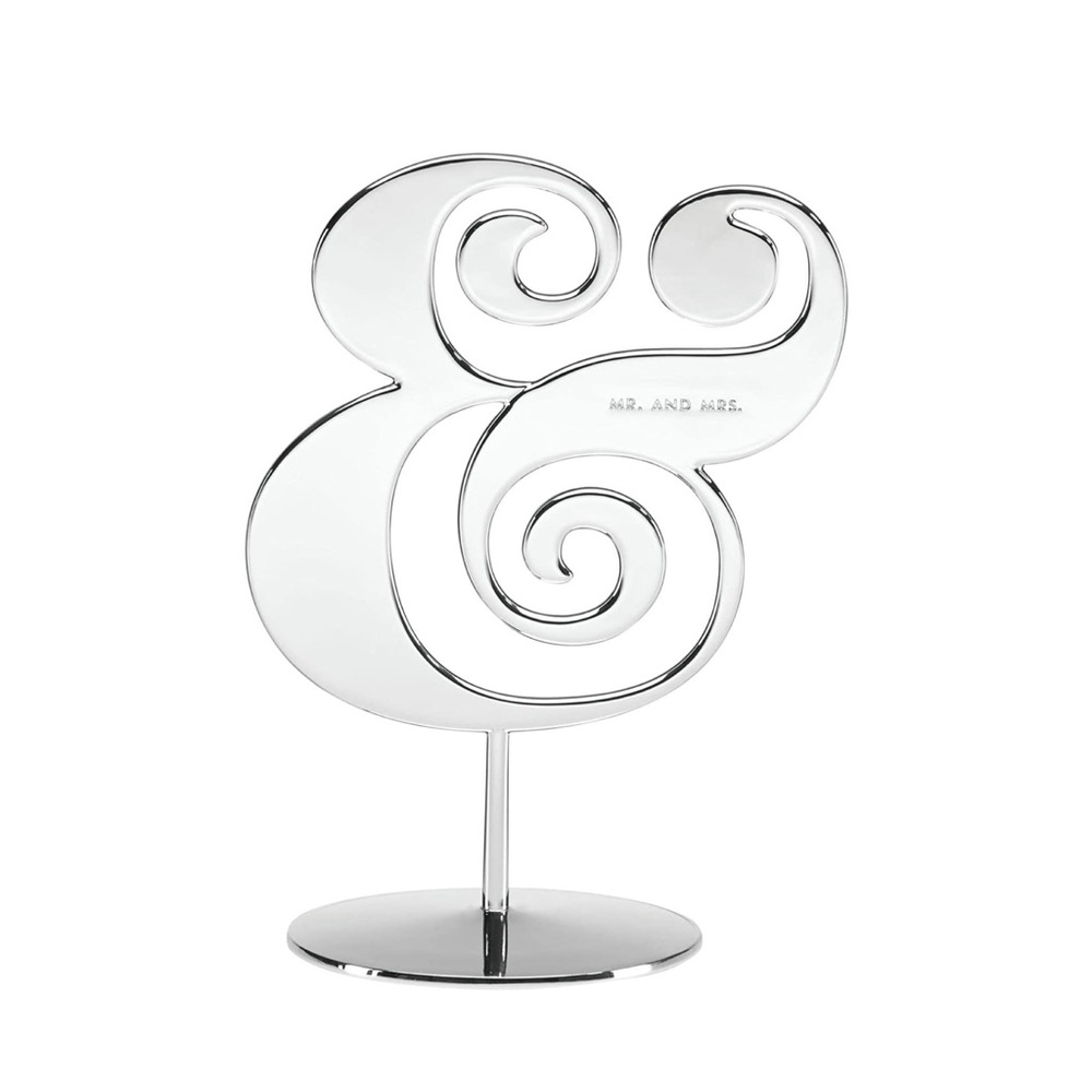 kate spade Cake Topper - “Mr and Mrs” Darling Points NWT